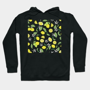 lemons on white Hoodie